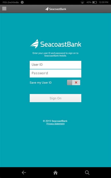 seacoast bank login